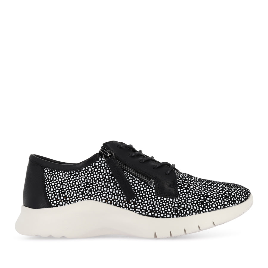 POZER XW - BLACK WHITE MULTI LEATHER