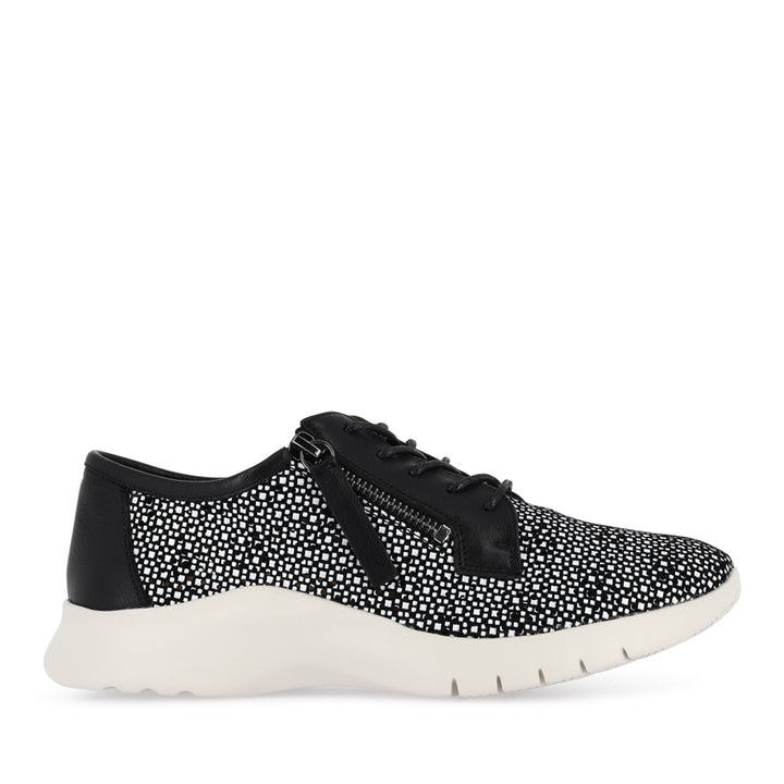 POZER XW - BLACK WHITE MULTI LEATHER