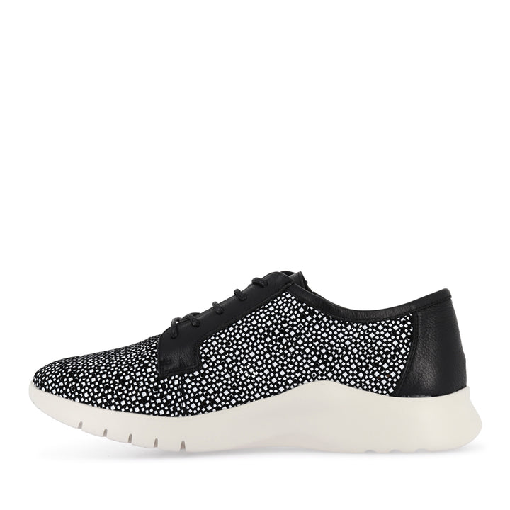 POZER XW - BLACK WHITE MULTI LEATHER