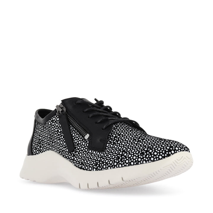 POZER XW - BLACK WHITE MULTI LEATHER