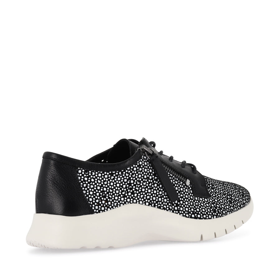 POZER XW - BLACK WHITE MULTI LEATHER