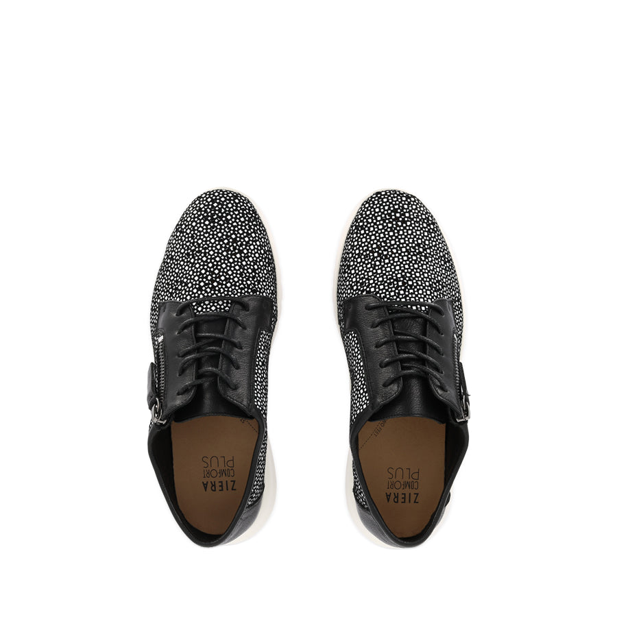 POZER XW - BLACK WHITE MULTI LEATHER