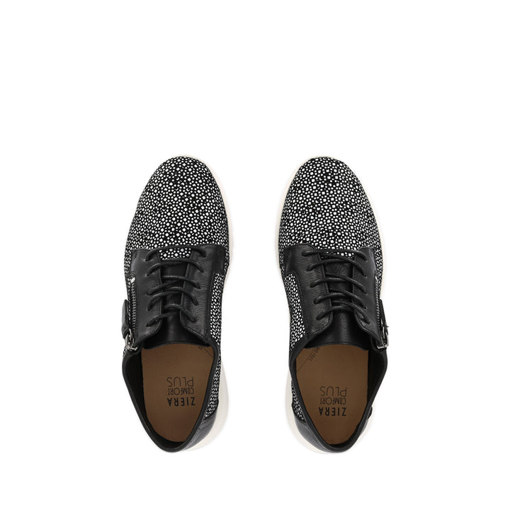 POZER XW - BLACK WHITE MULTI LEATHER