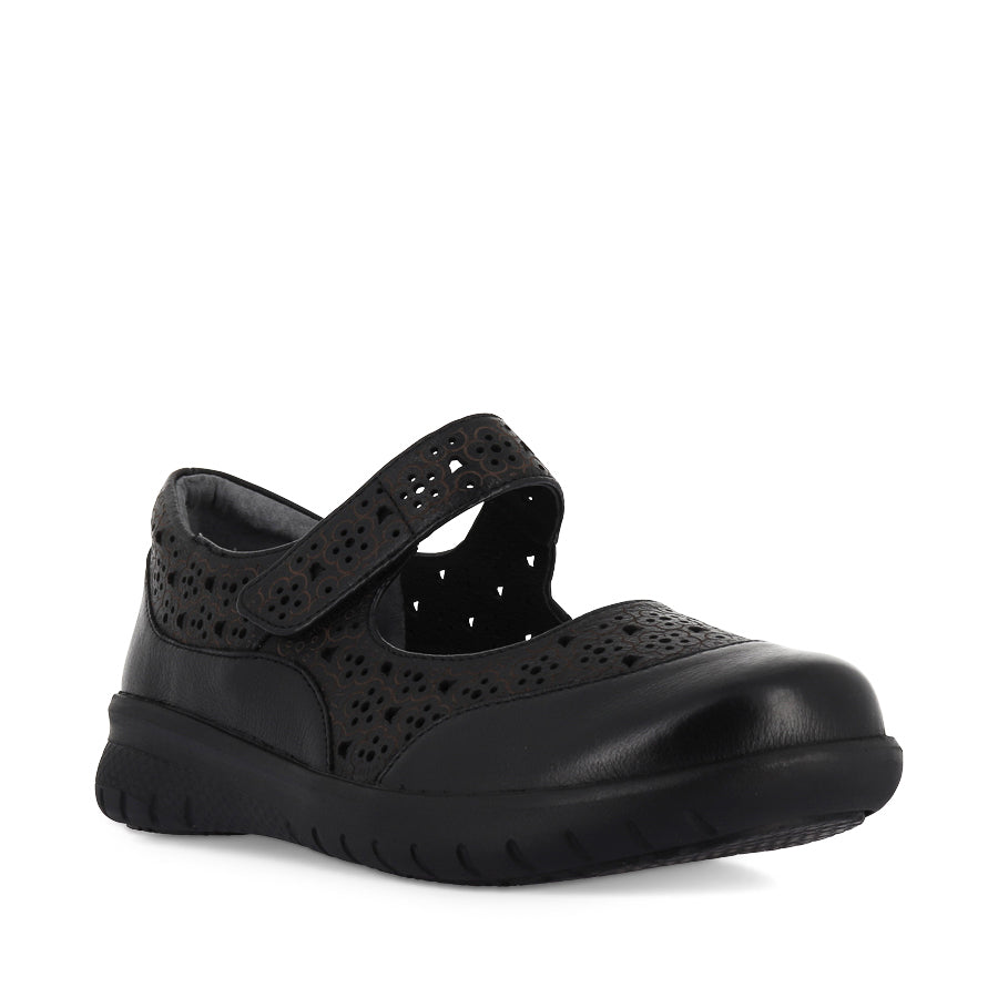 SANELLE XF - BLACK LEATHER