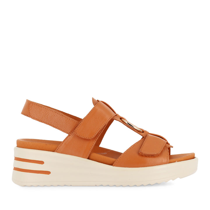 SASSON XW - ORANGE LEATHER/VANILLA SOLE