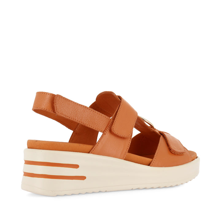 SASSON XW - ORANGE LEATHER/VANILLA SOLE