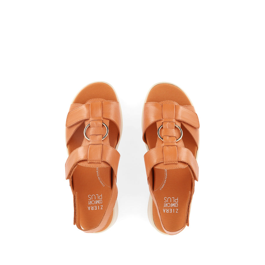 SASSON XW - ORANGE LEATHER/VANILLA SOLE