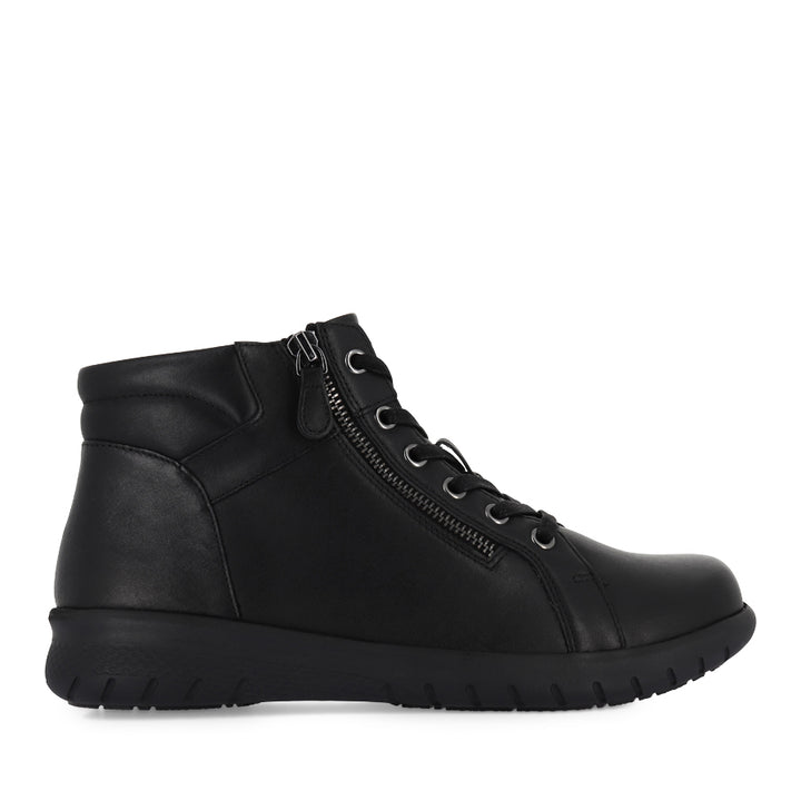 SHAUNAT XF - BLACK LEATHER