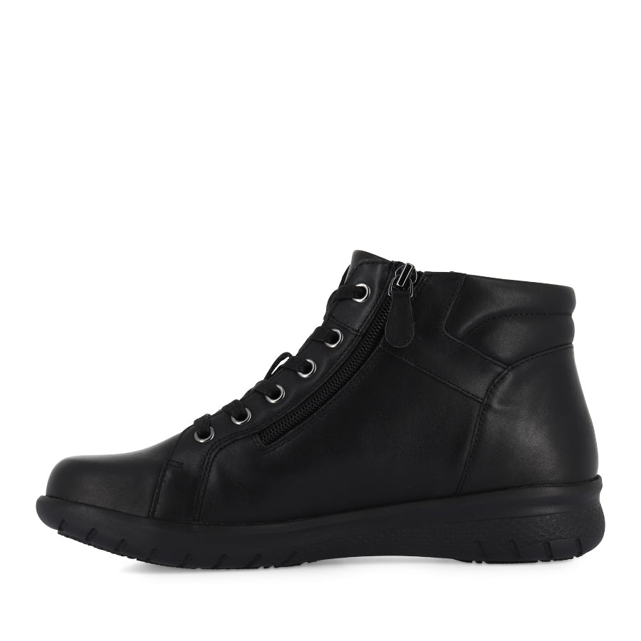 SHAUNAT XF - BLACK LEATHER