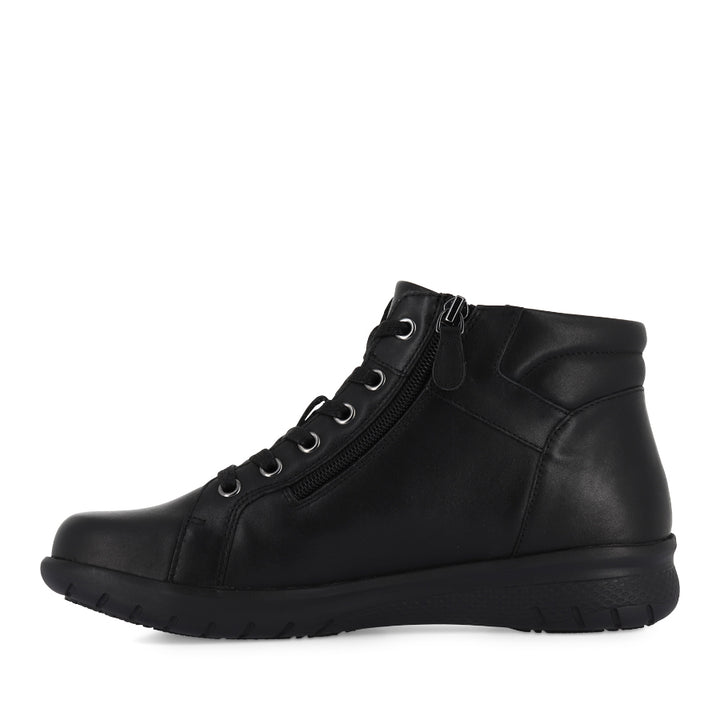 SHAUNAT XF - BLACK LEATHER