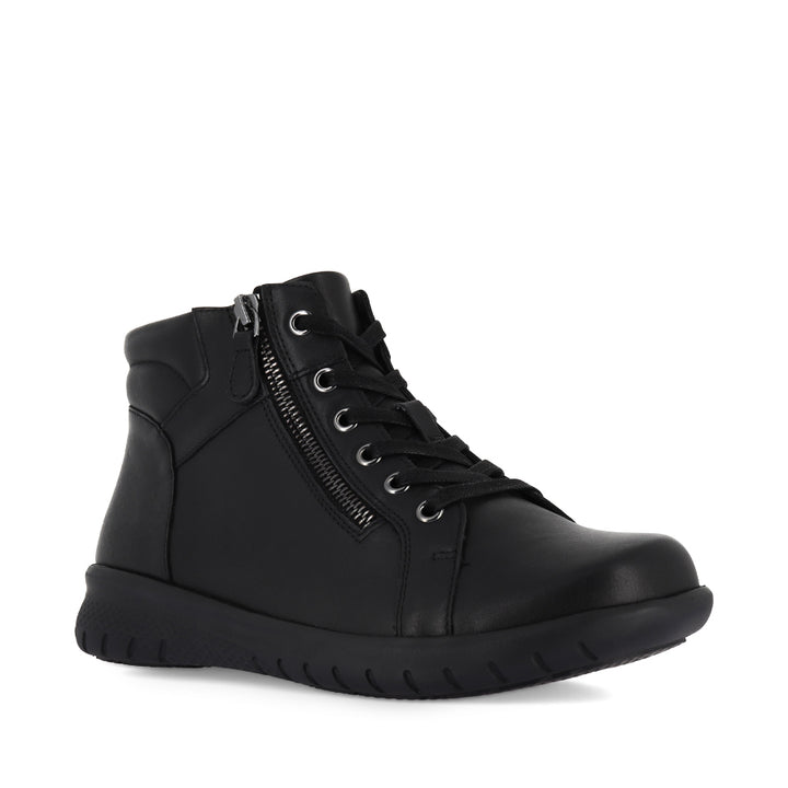 SHAUNAT XF - BLACK LEATHER