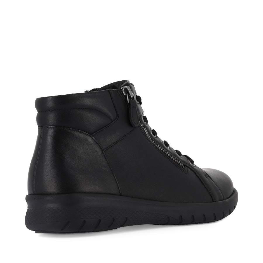 SHAUNAT XF - BLACK LEATHER