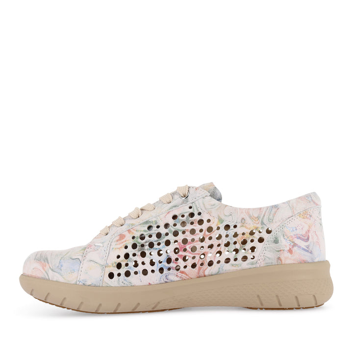 SHOVO XF - NUDE FLORAL LEATHER