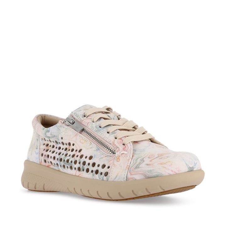 SHOVO XF - NUDE FLORAL LEATHER