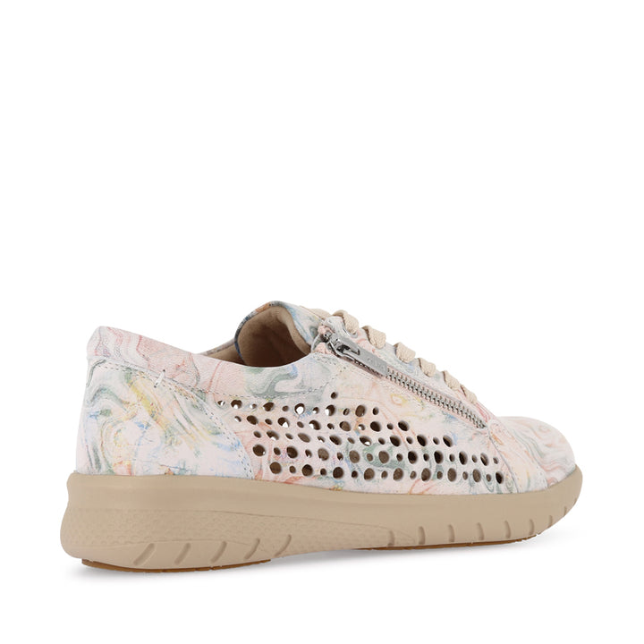 SHOVO XF - NUDE FLORAL LEATHER