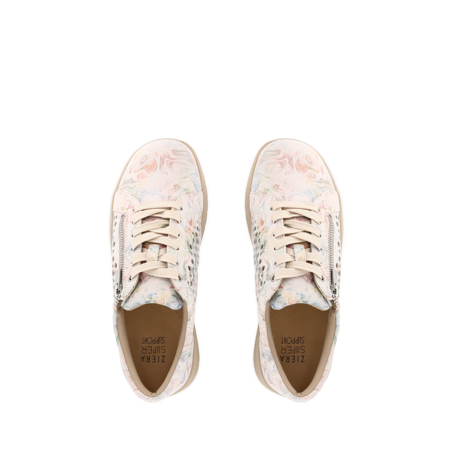 SHOVO XF - NUDE FLORAL LEATHER