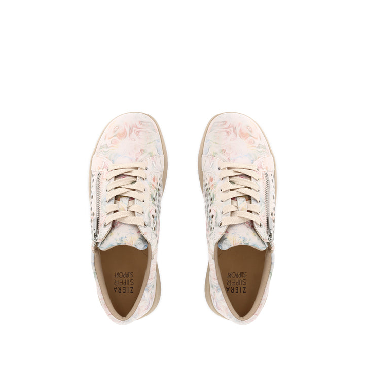 SHOVO XF - NUDE FLORAL LEATHER