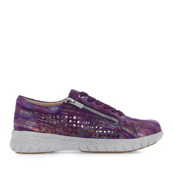 SHOVO XF - PURPLE BLUSH PRINT LEATHER