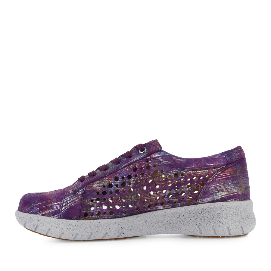 SHOVO XF - PURPLE BLUSH PRINT LEATHER