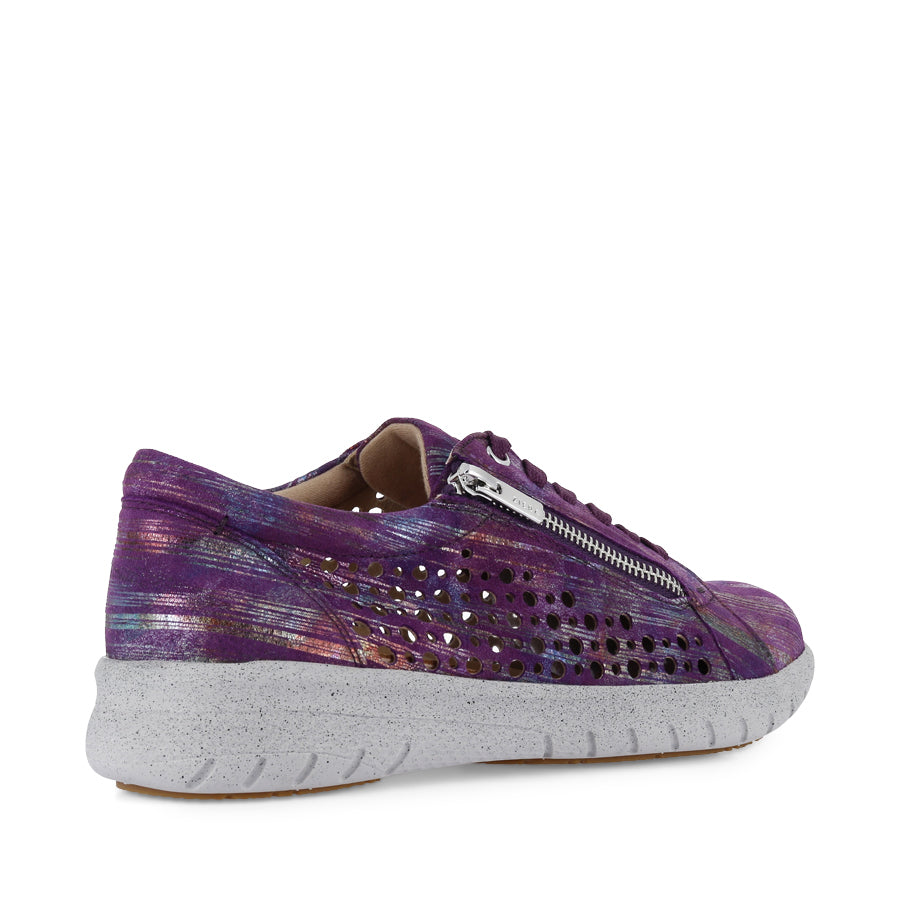 SHOVO XF - PURPLE BLUSH PRINT LEATHER