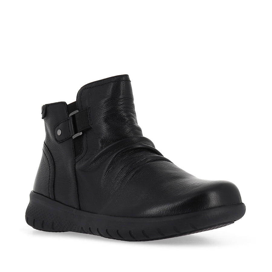 SOLEI XF - BLACK BLACK LEATHER