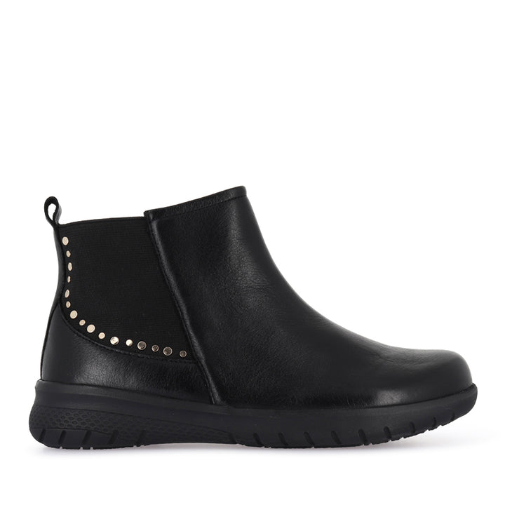 SUJI XF - BLACK BLACK LEATHER