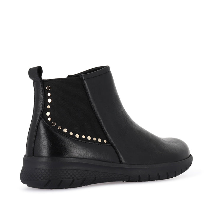 SUJI XF - BLACK BLACK LEATHER