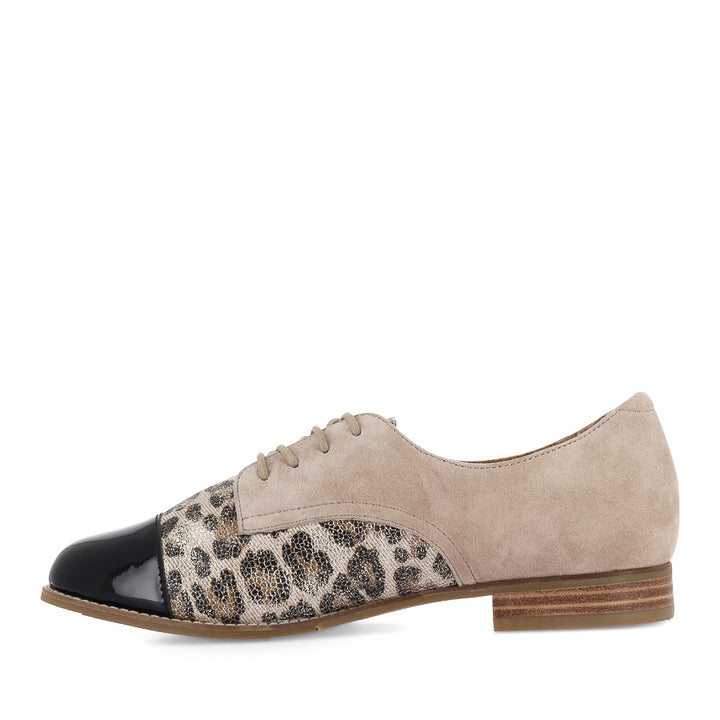 TOBIN XF - BLACK TAUPE GOLD LEOPARD MULTI