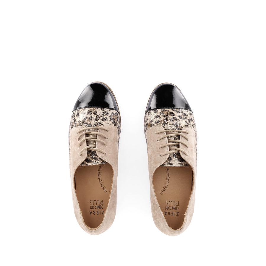 TOBIN XF - BLACK TAUPE GOLD LEOPARD MULTI