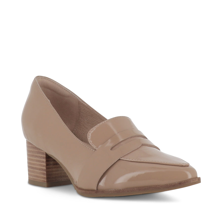 VAMITY XW - TAUPE PATENT LEATHER