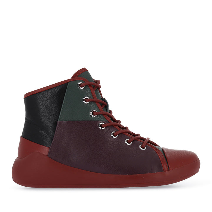 YASU XF - DARK RED MULTI LEATHER