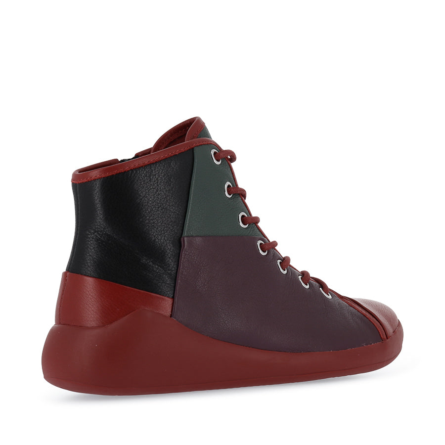 YASU XF - DARK RED MULTI LEATHER