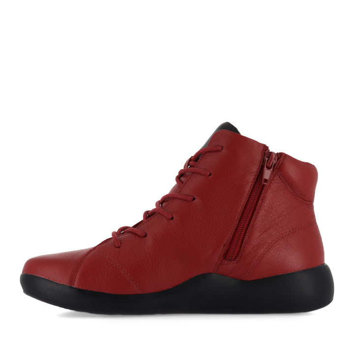 YORKERS XF - DARK RED BLACK LEATHER