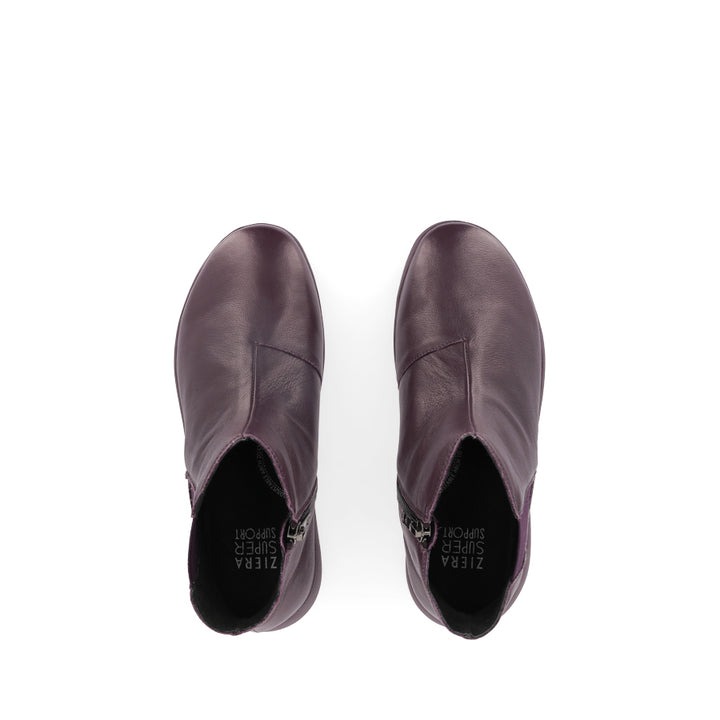 YUMBA XF - AUBERGINE LEATHER