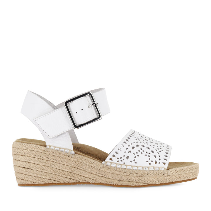 KILLIONER XW - WHITE LEATHER