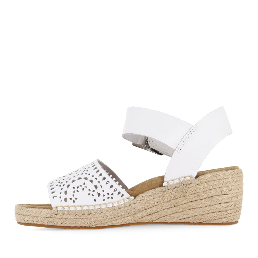 KILLIONER XW - WHITE LEATHER