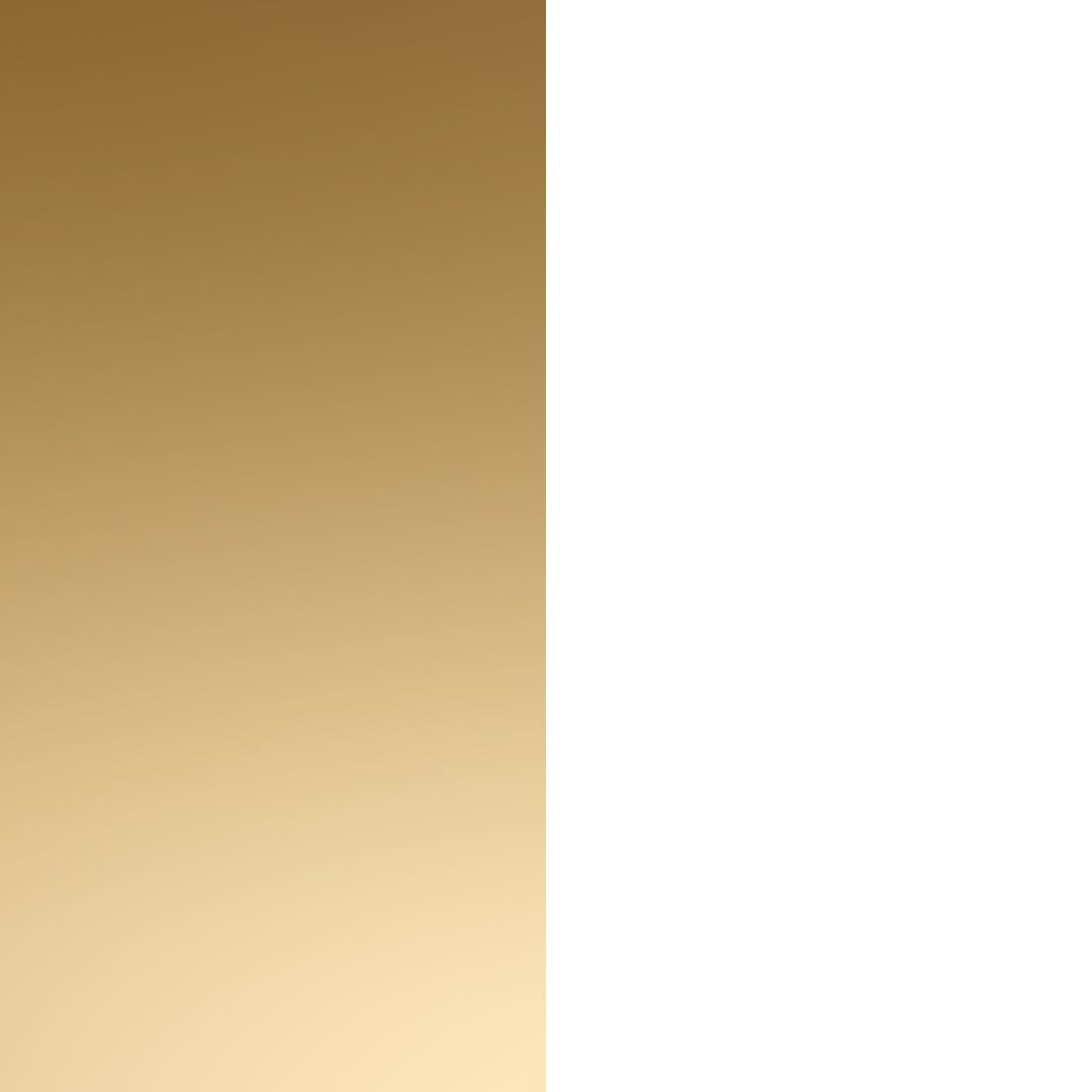 White/Soft Gold Leather