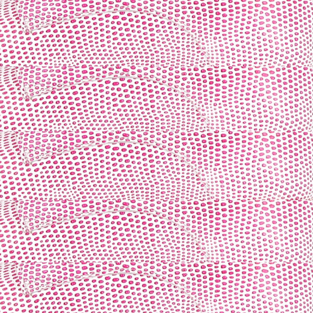 Lime Pink Multi Leather