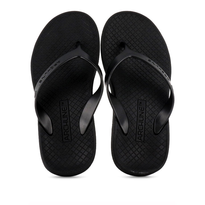 ORTHOTIC BALANCE FLIP FLOPS - BLACK