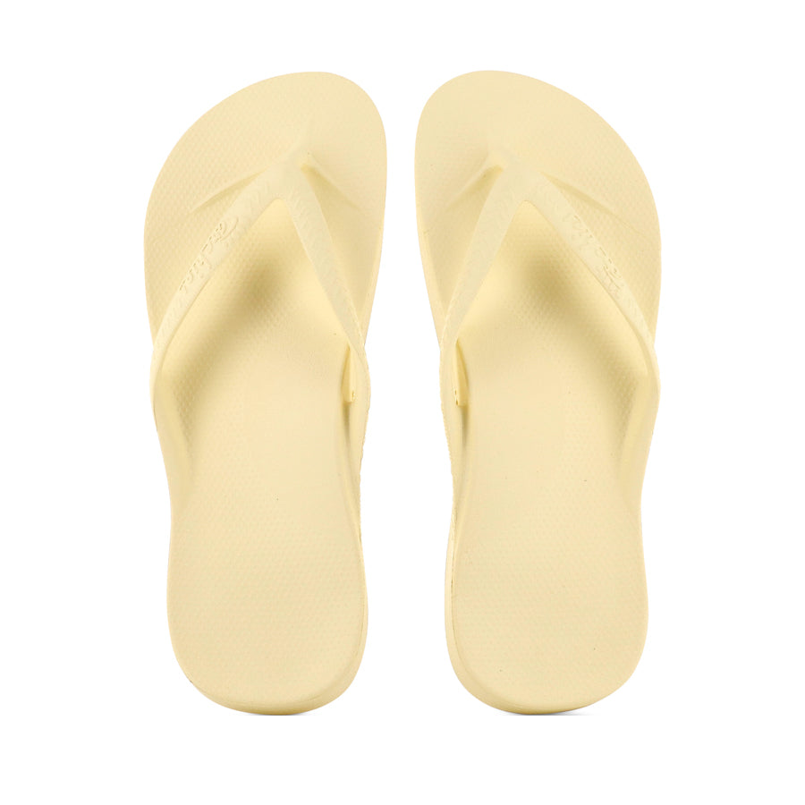 ARCH SUPPORT THONGS - LEMON