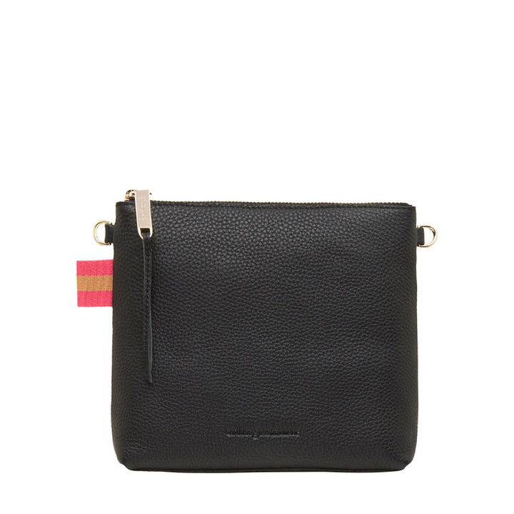 ALEXIS CROSSBODY - BLACK LEATHER