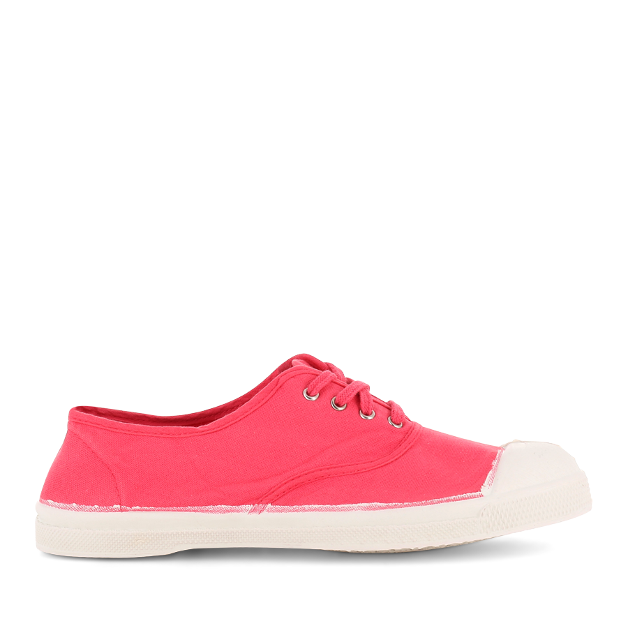 C 15 LACE UP HIBISCUS CANVAS Evans Shoes