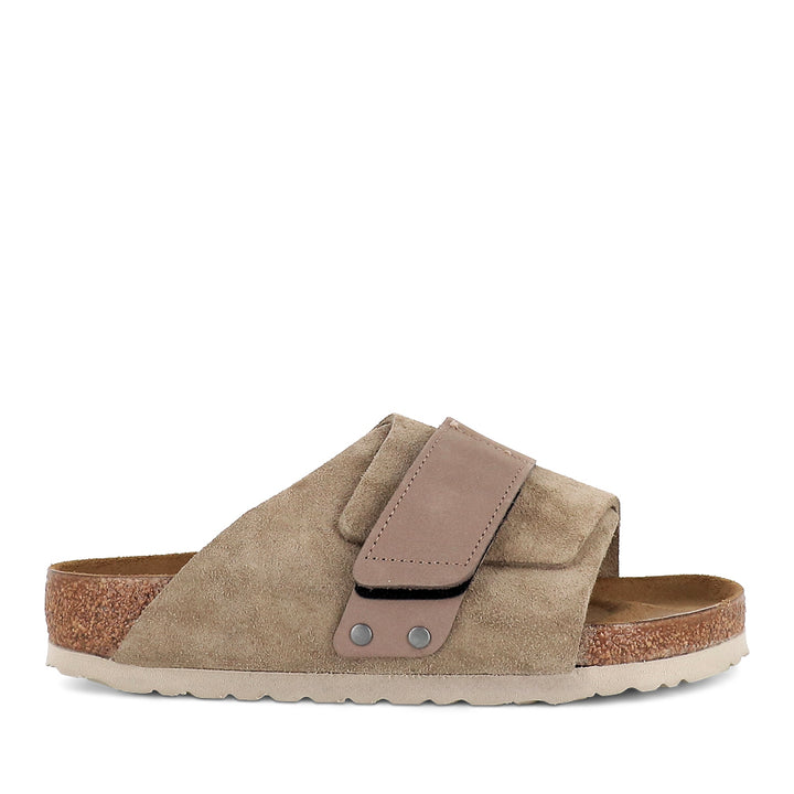 KYOTO - TAUPE SUEDE/NUBUCK LEATHER