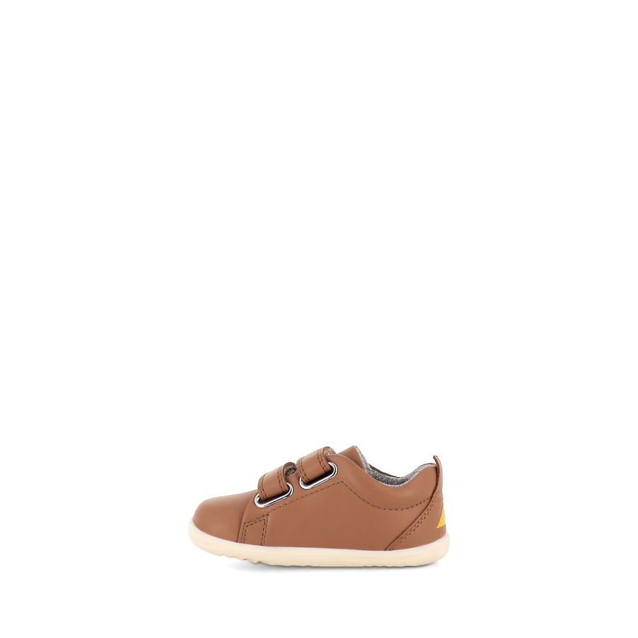 GRASS COURT STEP UP - CARAMEL LEATHER