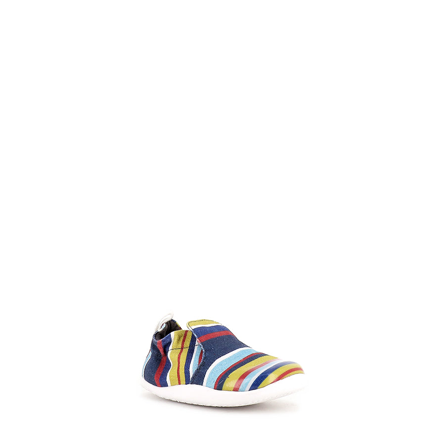 XPLORER SCAMP - NAVY STRIPE LEATHER