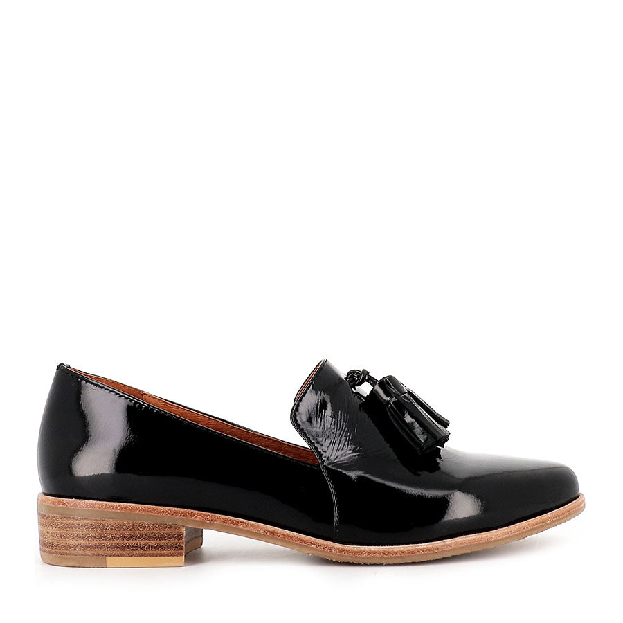 DEPLETE - BLACK PATENT LEATHER