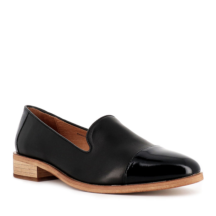 RANDOM - BLACK LEATHER BLACK PATENT