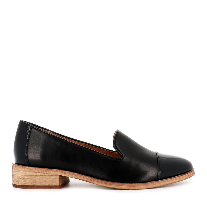 RANDOM - BLACK LEATHER BLACK PATENT