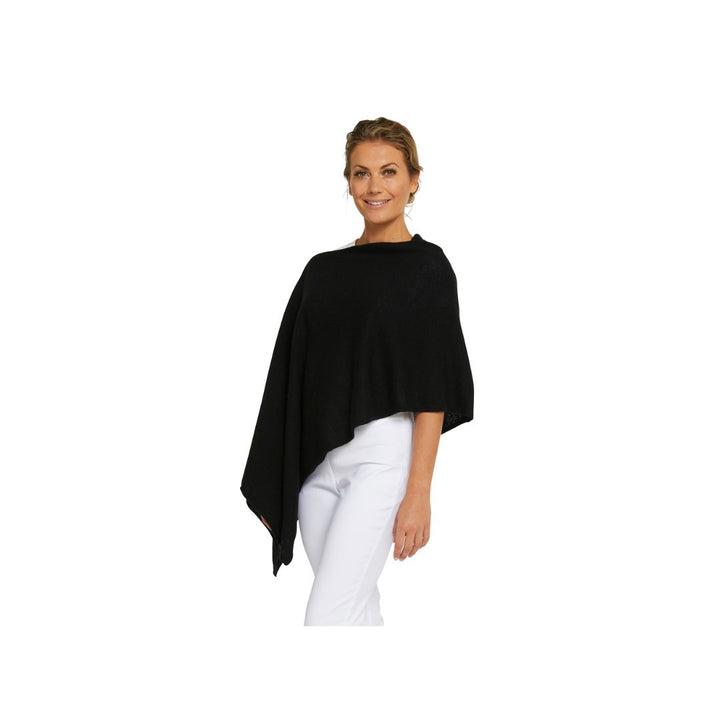 CASHMERE CLASSIC TOPPER - EBONY