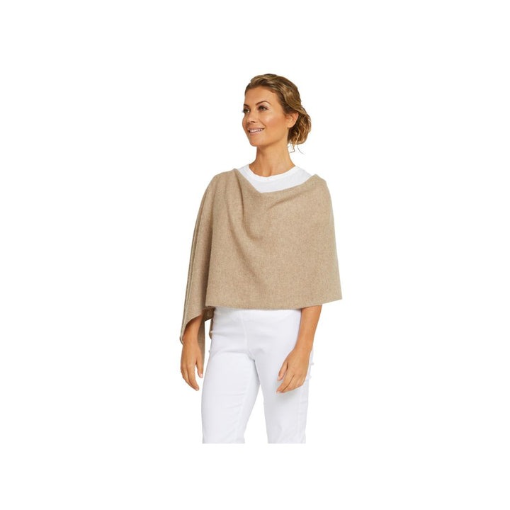 CASHMERE CLASSIC TOPPER - NATURAL